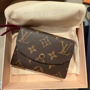 Louis Vuitton Brown and Gold Monogram Wallet